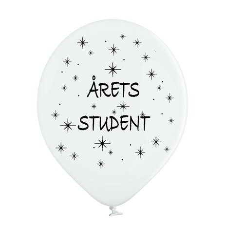 10 stk. Årets Student latex balloner