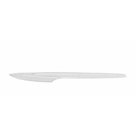 100 stk Transparent kniv - Genbrugelige