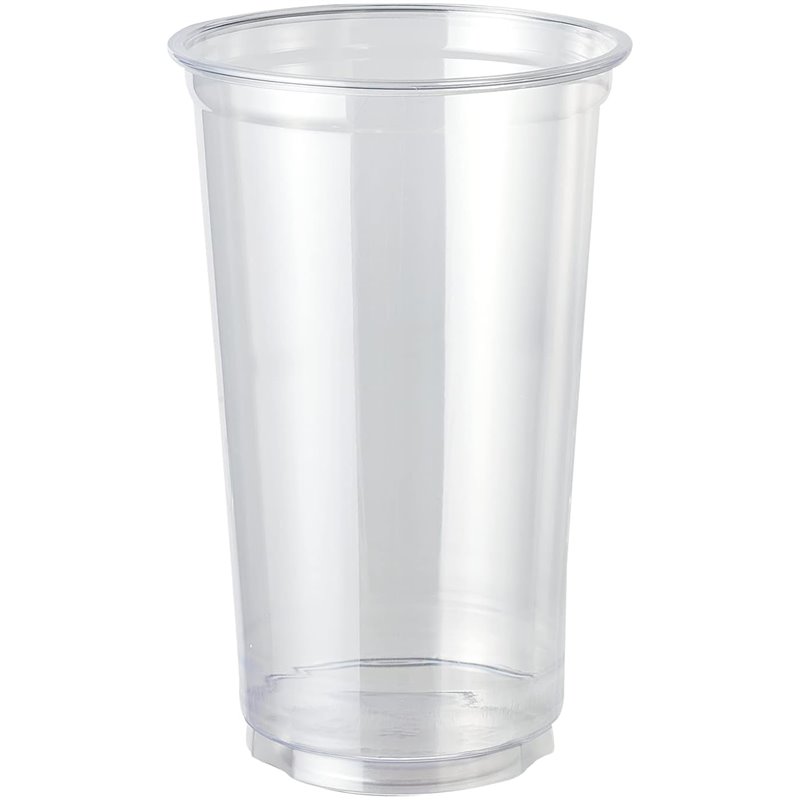 50 stk Plastikglas 500 ml blød plast - Genbrugelige 9,5 cm diameter