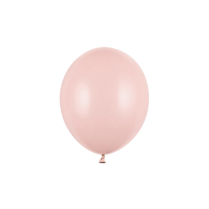 100 stk. Pastel Støvet rose Balloner standard str 10" 27 cm i Diameter