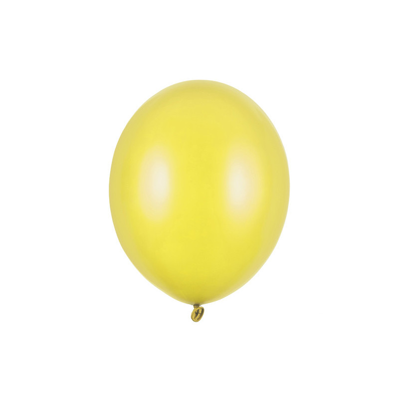 50 stk Perle citron gul balloner - str 12"