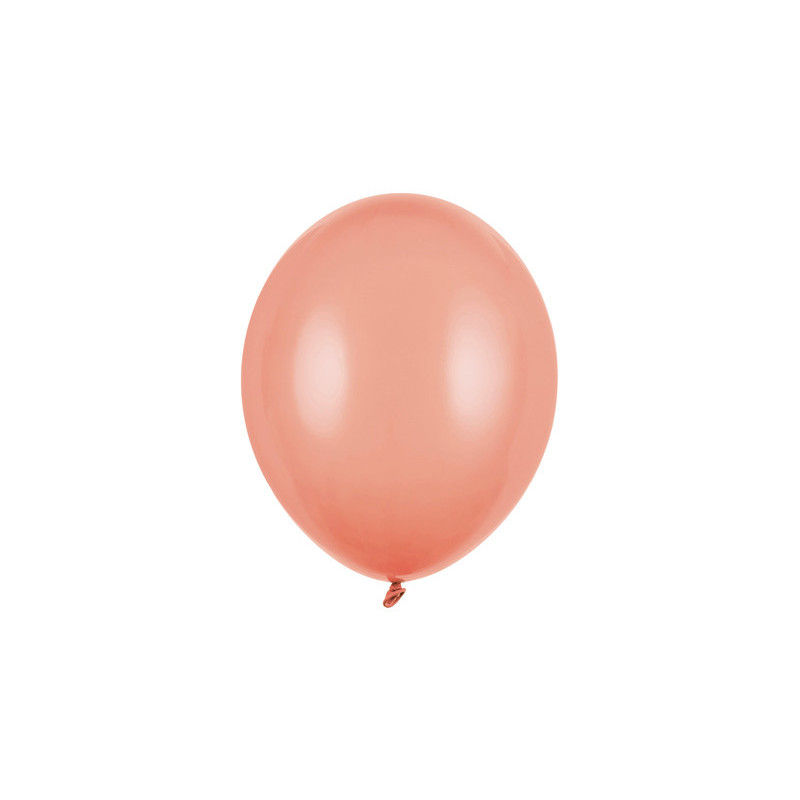 100 stk. Strong Balloons pastel peach balloner 23 cm