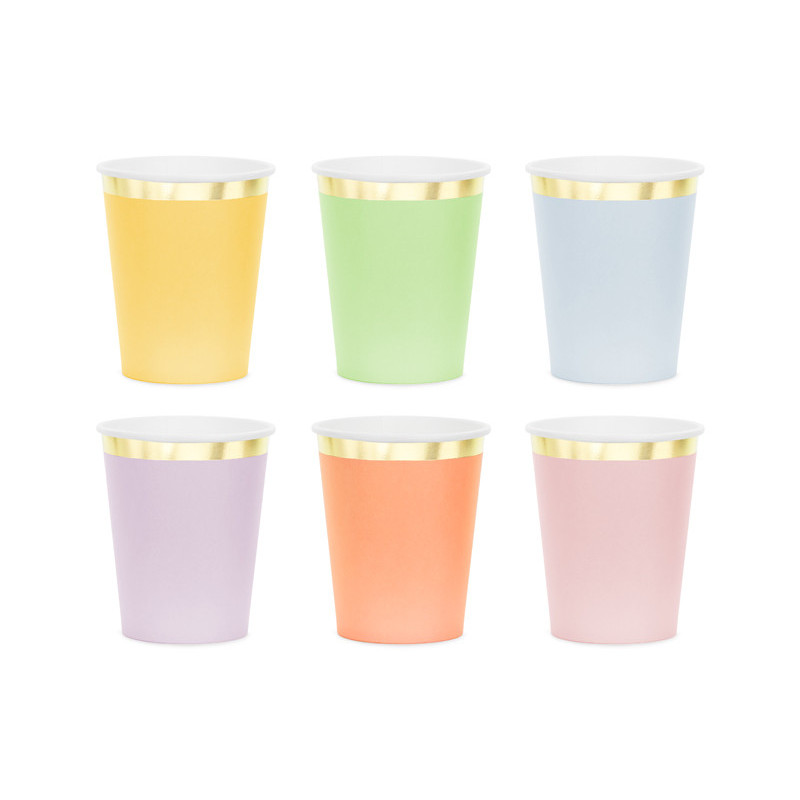 Cups, mix, 220 ml (1 pkt / 6 pc.)