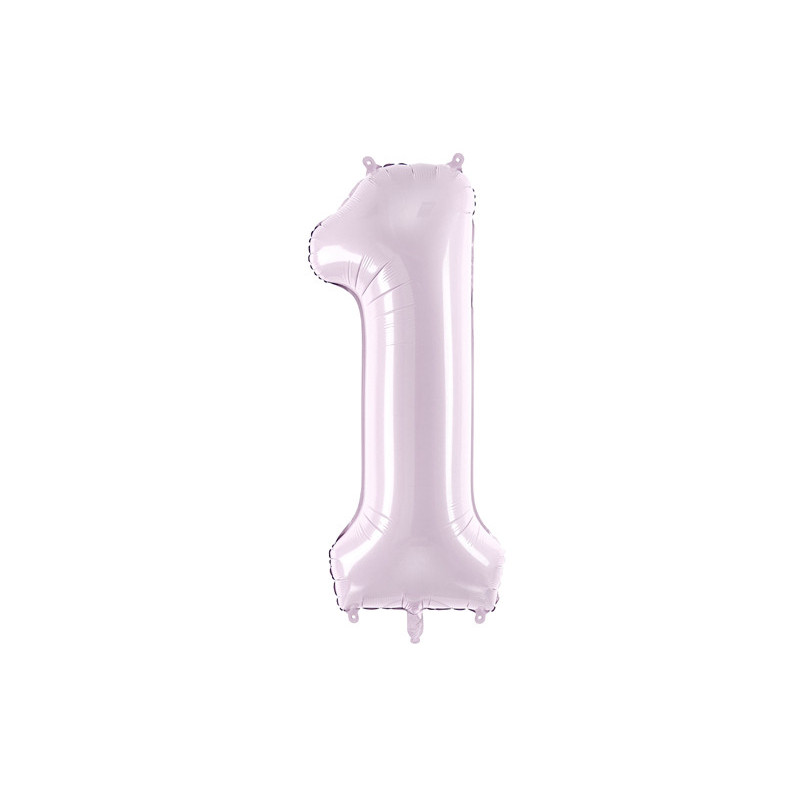 Foil Balloon Number ''1'', 72cm, purple