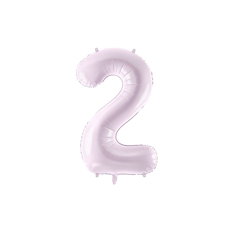 Foil Balloon Number ''2'', 72cm, purple