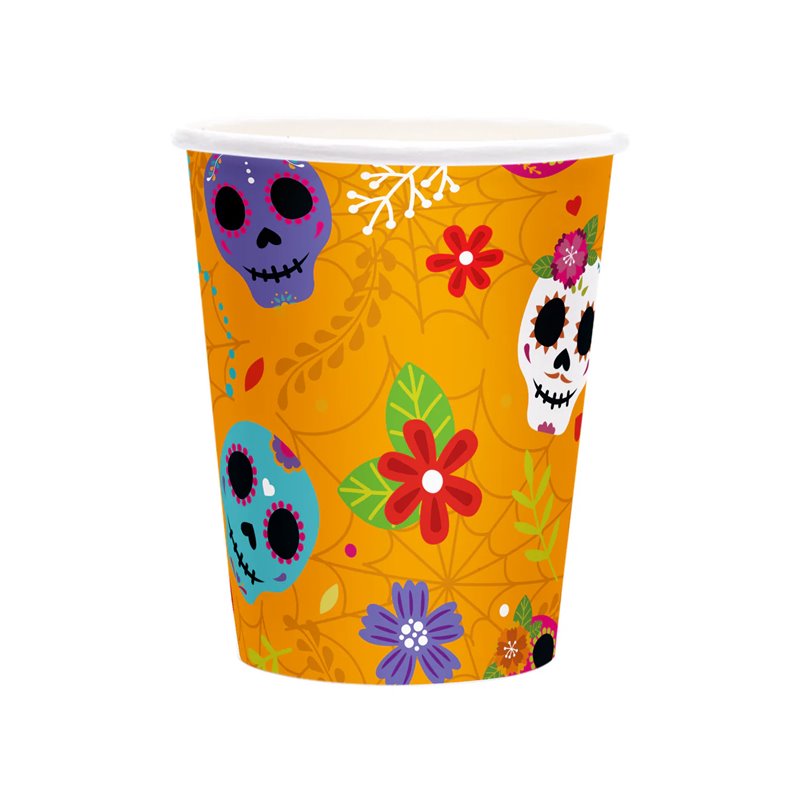 6 stk Papkrus - Mexicansk Halloween 220ml