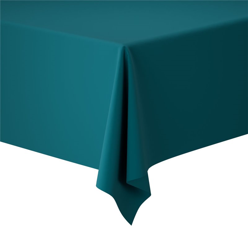 Rulledug Dunicel® 1,18x25m Ocean Teal elegant, holdbar og perfekt til festlig borddækning