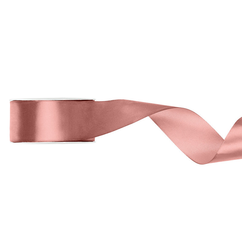 Satin Ribbon, dusty rose, 38mm/25m