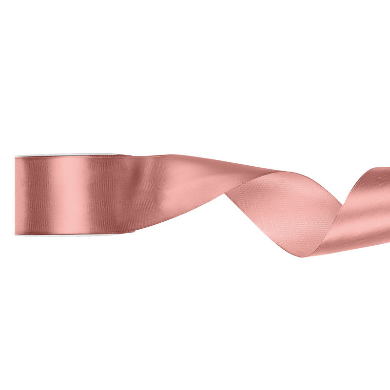 Satin Ribbon, dusty rose, 50mm/25m