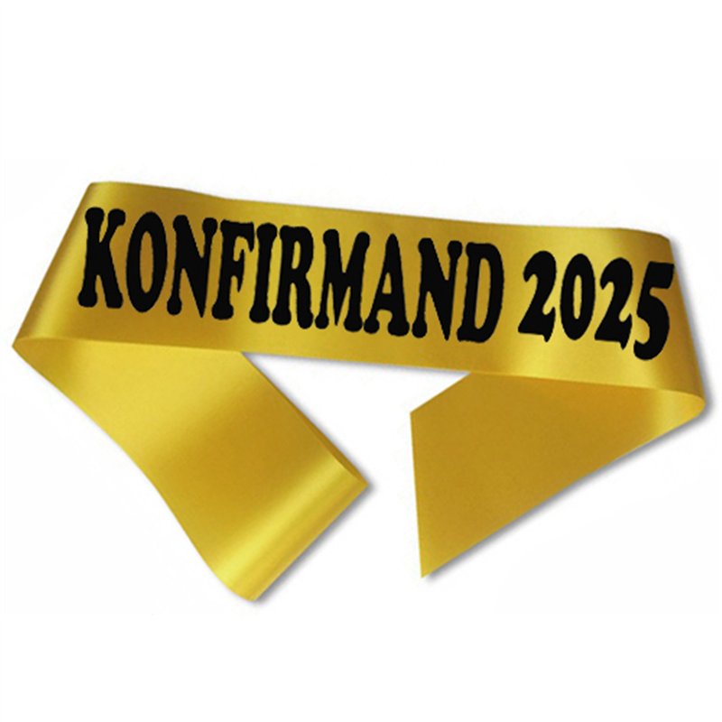 Konfirmand 2025 Ordensbånd - M2