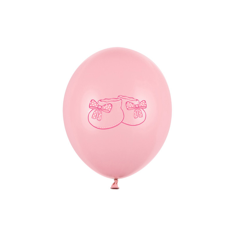 50 stk. Balloons 30cm, Bootee, Pastel Baby Pink (1 pkt / 50 pc.)"