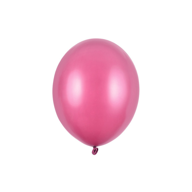 50 stk Metallic fuchsia balloner - str 12"