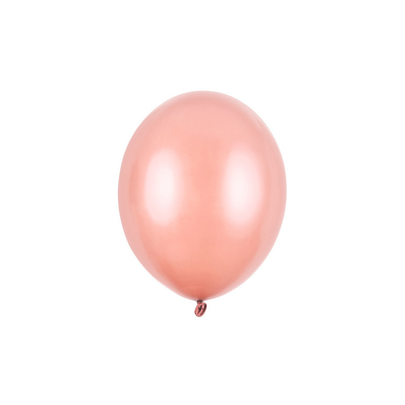 50 stk Perle rose guld balloner - str 10"