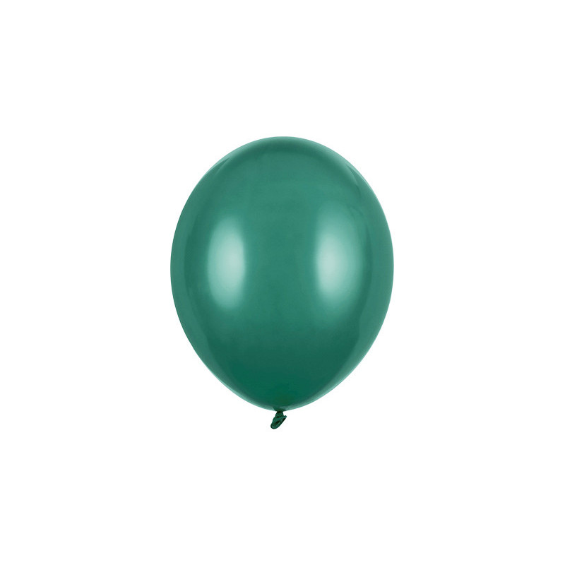 100 stk. Strong Balloons pastel bottle green balloner, diameter 23 cm