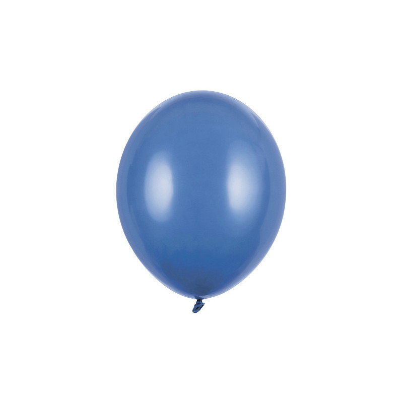 50 stk. Strong Balloons pastel navy blue balloner, 27 cm i diameter