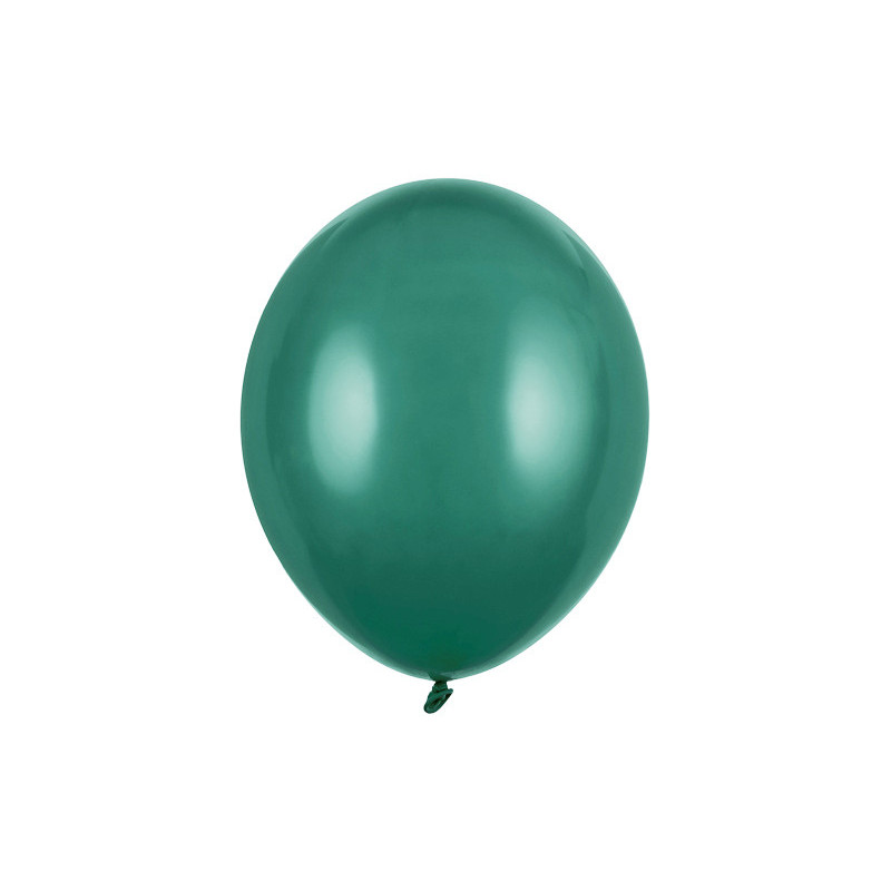 100 stk. Strong Balloons pastel bottle green balloner 30 cm diameter