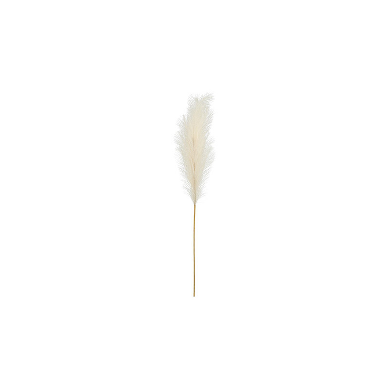 Pampas grass artificial, light cream, 15x110cm