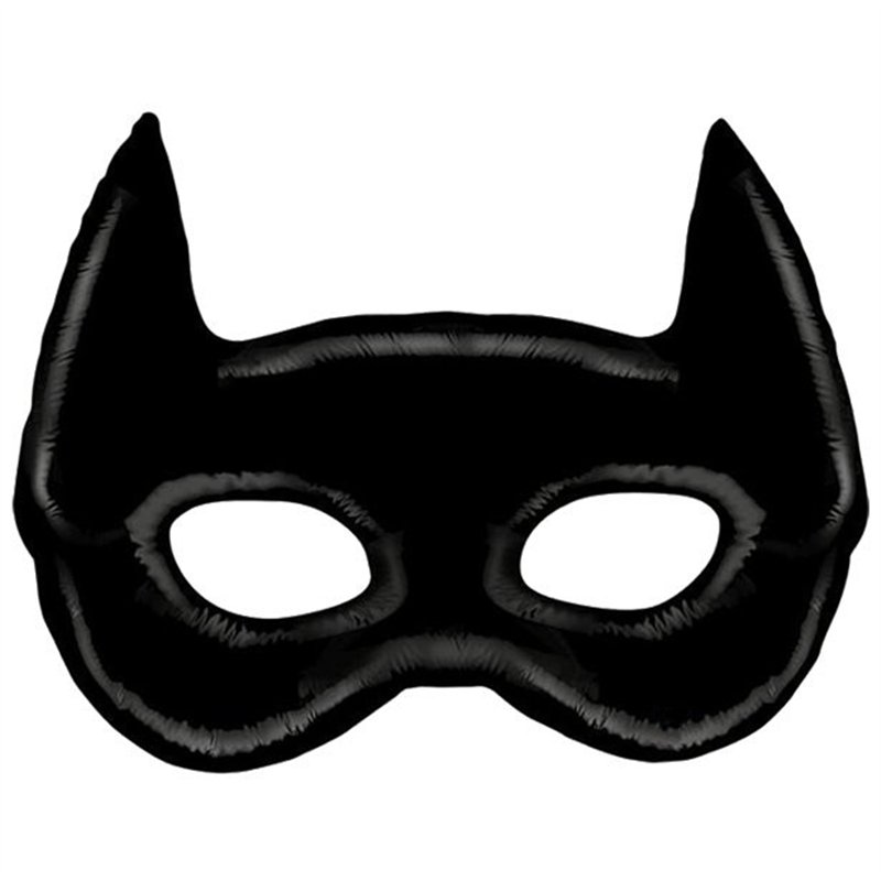 Kæmpe Batman maske - folieballoner 45″ – 114 cm perfekt til Temafest