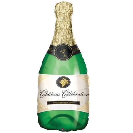 Champagneflaske Chateau 20" folieballon