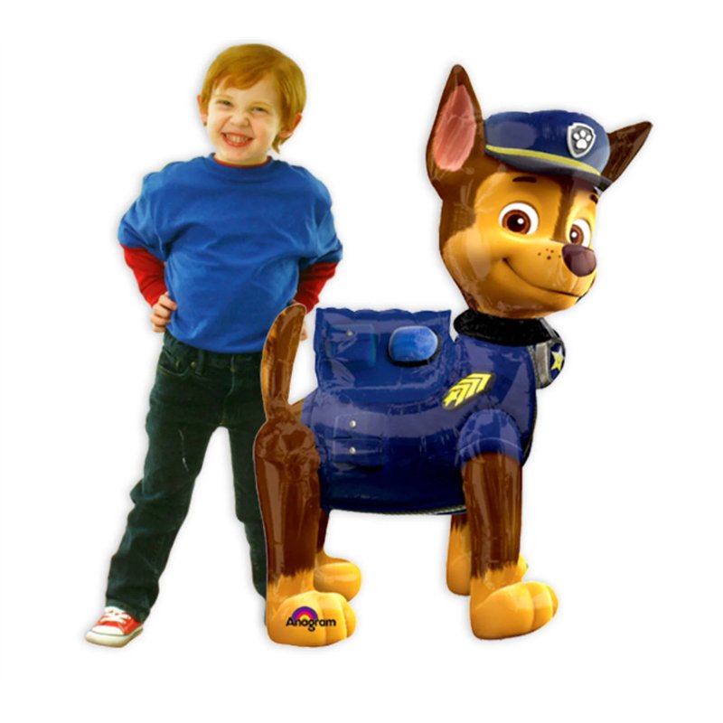 1 stk. Paw Patrol® Folienballon 54" til luft og helium "AirWalker"