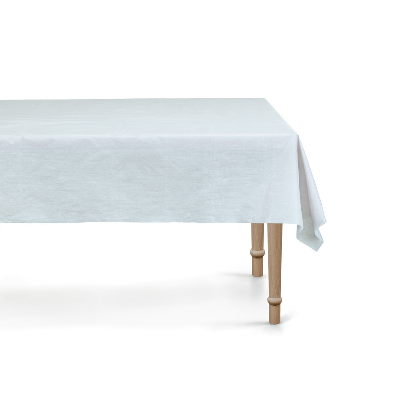 Disposable tablecloth, 180x120 cm, light blue