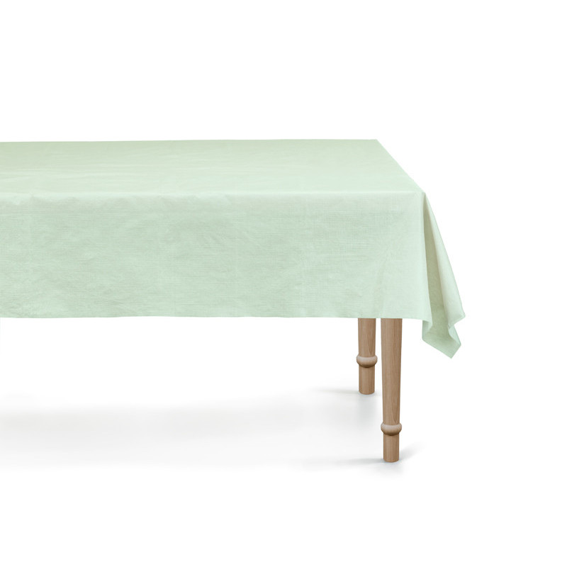 Disposable tablecloth, 180x120 cm, green