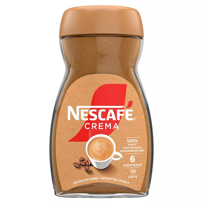 NESCAFÉ® Original Crema Instant kaffe 200g – En Smagsoplevelse Udover Det Sædvanlige