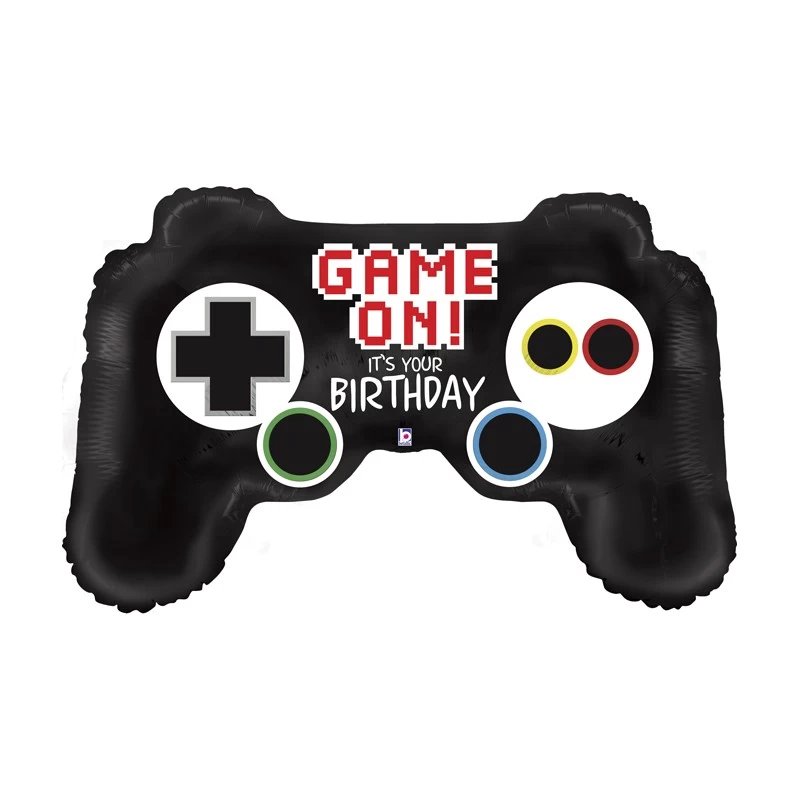 Game Controller Pad Folieballoner 36″ – 91 cm It´s your Birthday