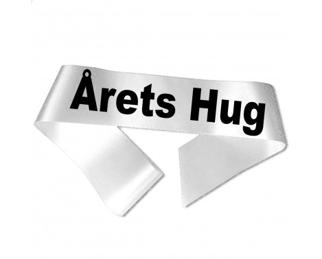 Årets Hug - Sort tryk - Ordensbånd