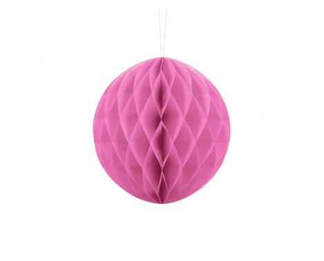 Pink honeycomb 20 cm - papir bikube