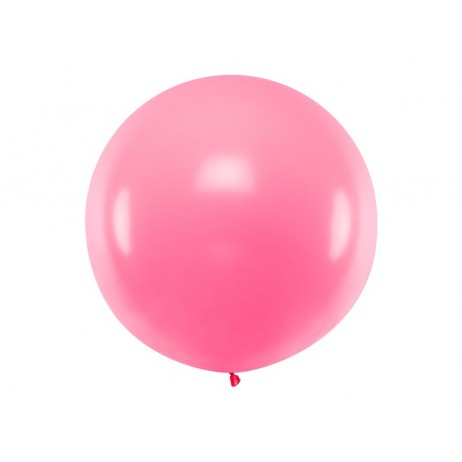 1 stk Kæmpe pink ballon - 1 meter 