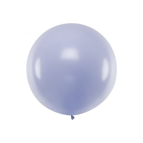 1 stk Kæmpe pastel lavendel ballon - 1 meter 