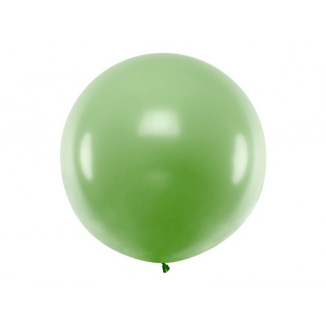 1 stk Kæmpe grøn ballon - 1 meter 