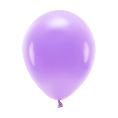 10 stk. Økologiske lavendel balloner str. 10"